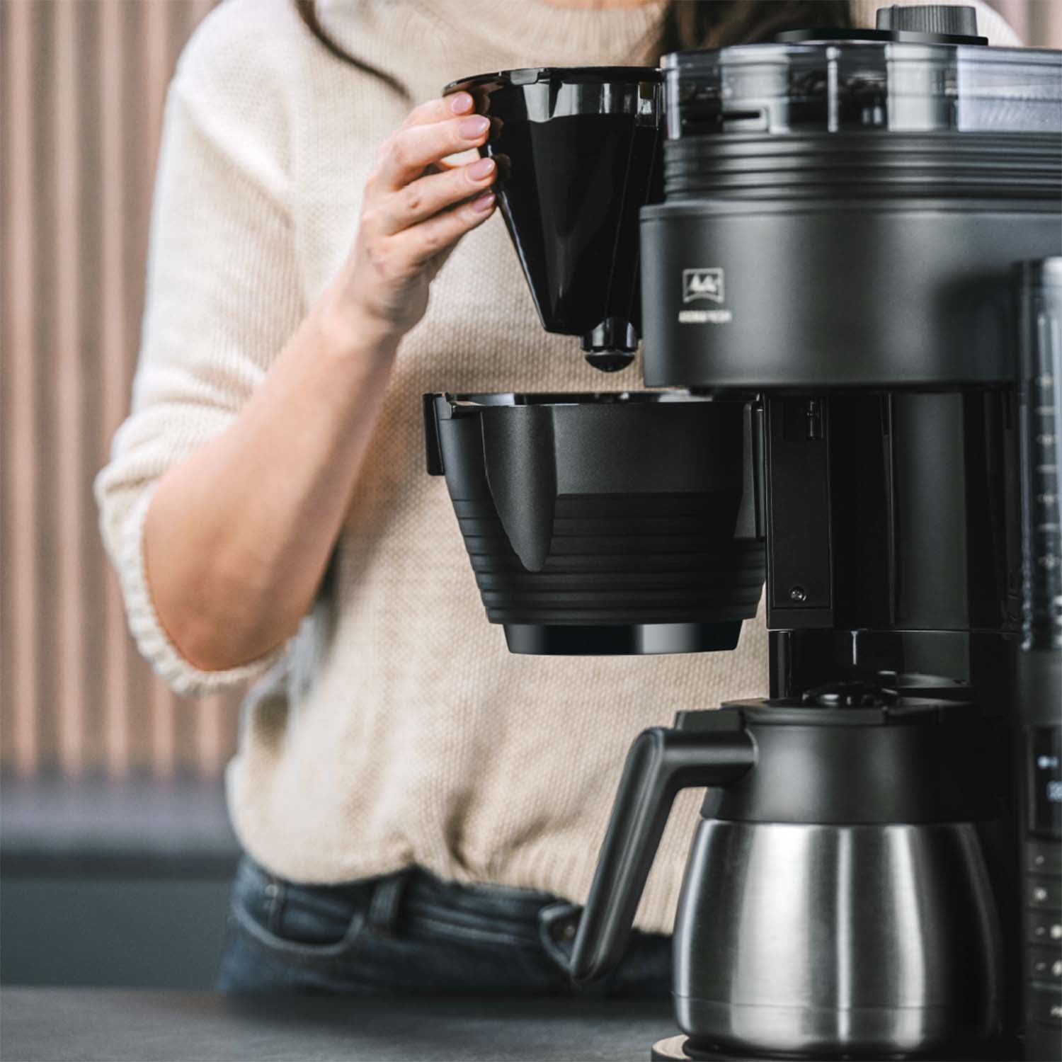 Melitta Termosbryggare Aromafresh Therm PRO svart-Holykitchen