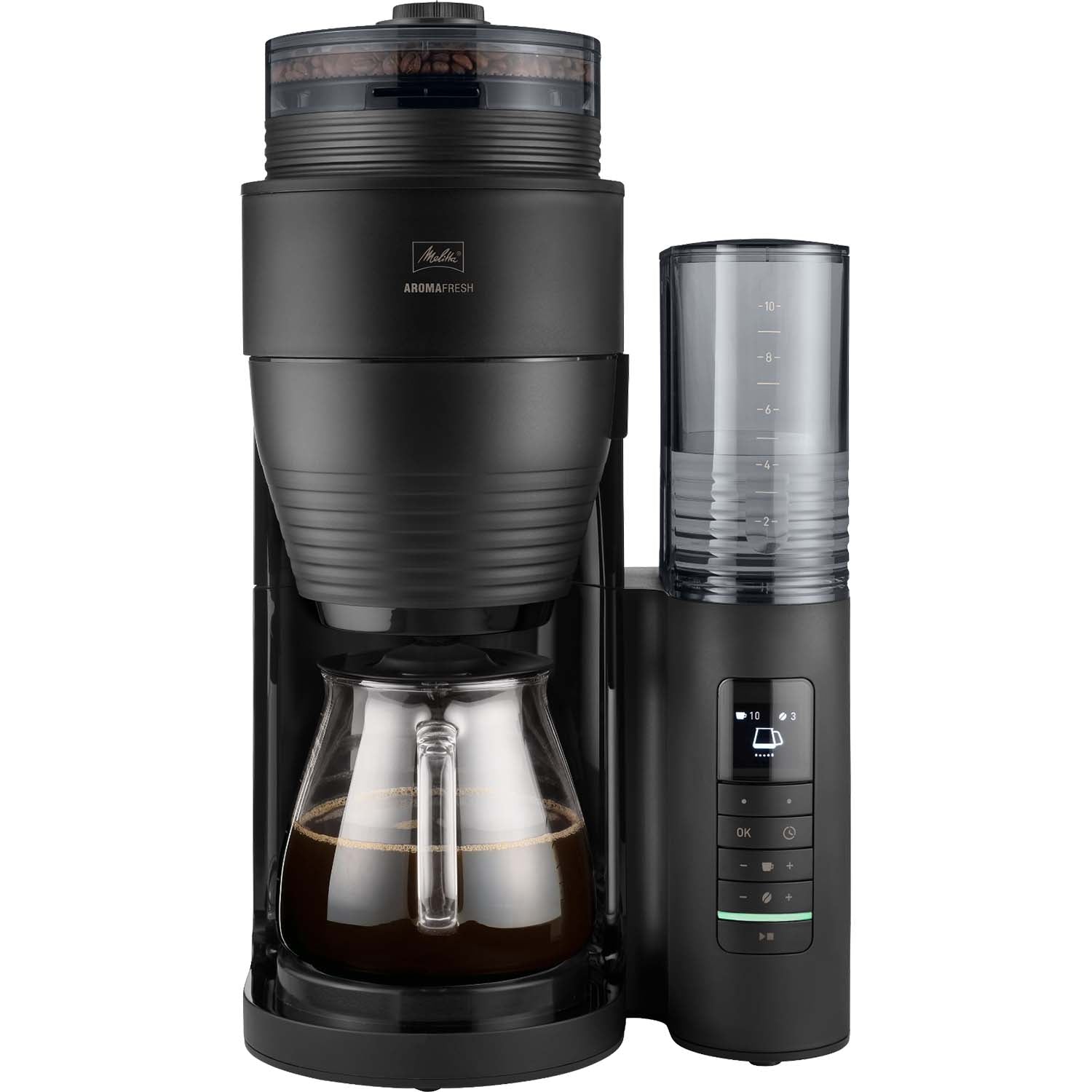 Melitta Kaffebryggare Aromafresh Glass Pro svart-Holykitchen