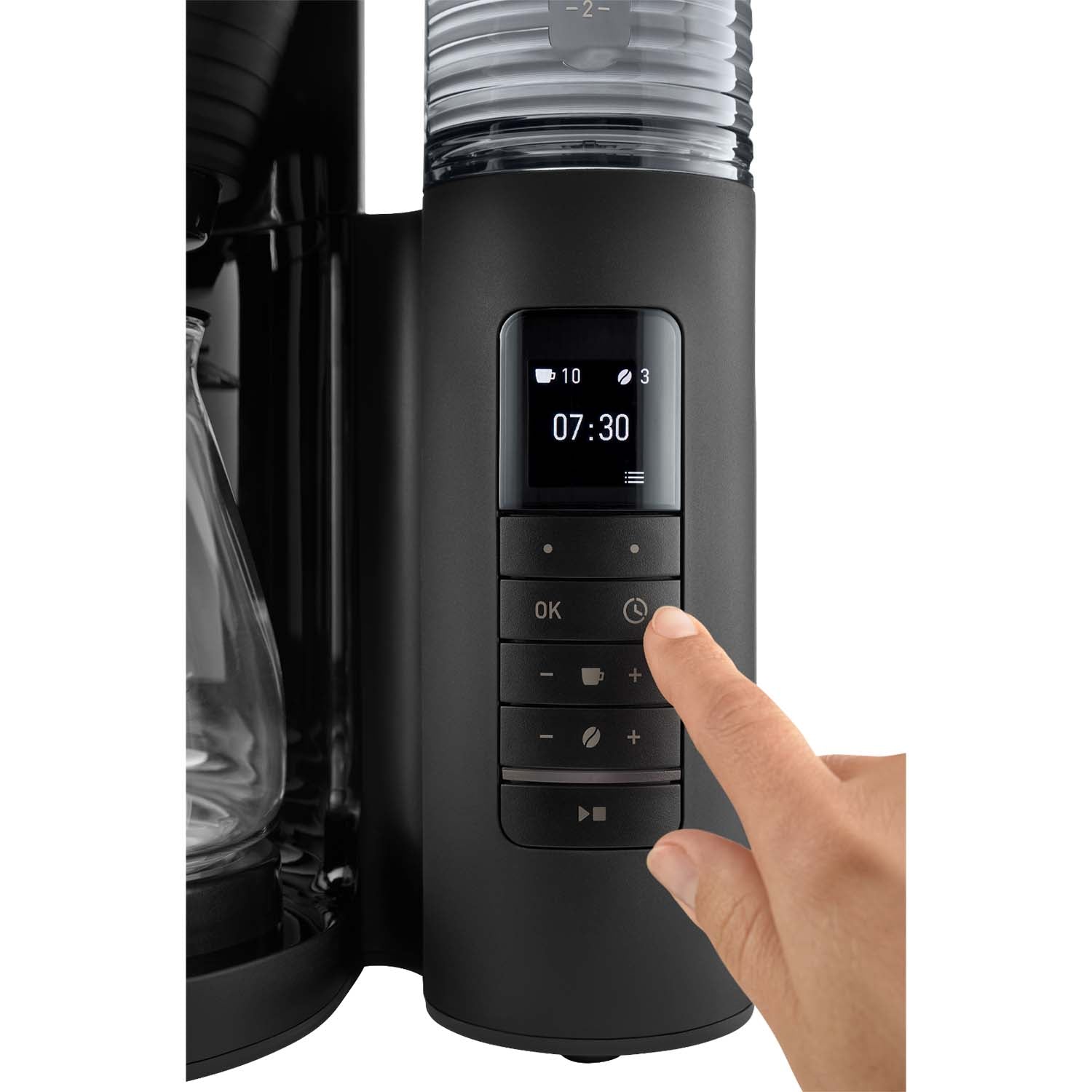 Melitta Kaffebryggare Aromafresh Glass Pro svart-Holykitchen