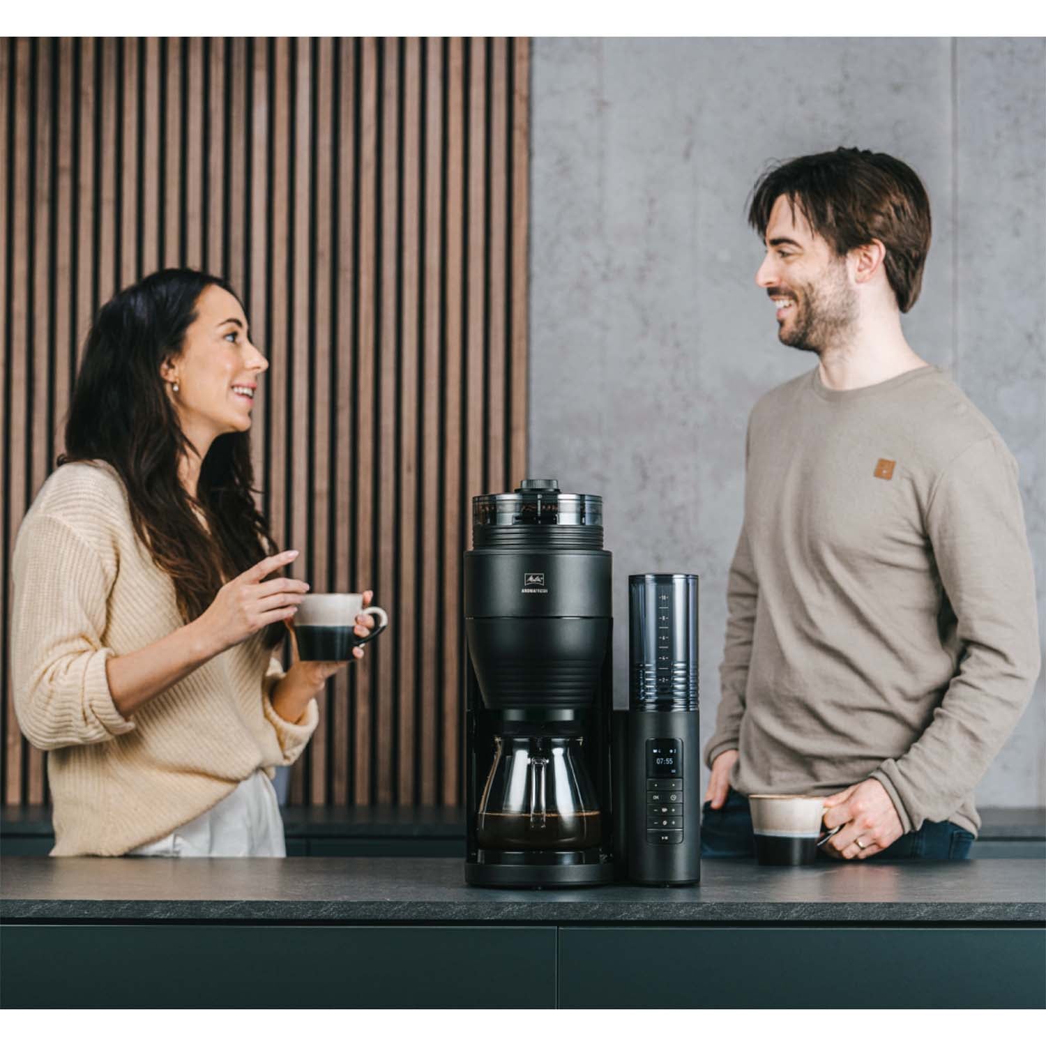 Melitta Kaffebryggare Aromafresh Glass Pro svart-Holykitchen