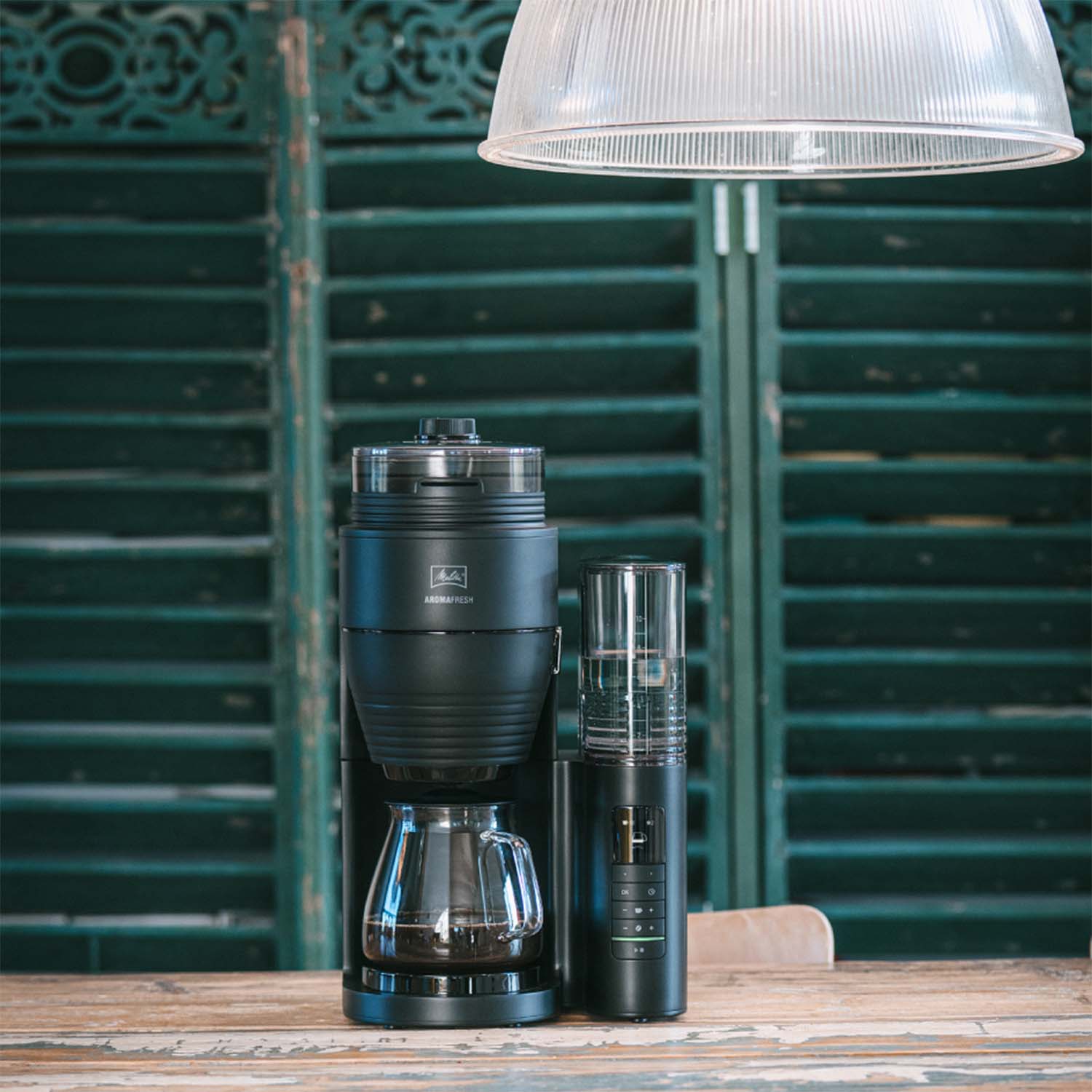 Melitta Kaffebryggare Aromafresh Glass Pro svart-Holykitchen