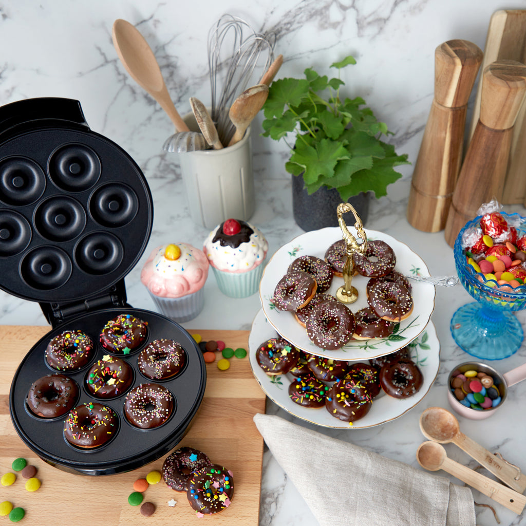 Champion Donut Maker Ceramic 7 Munkar 700W DM400 Svart-Holykitchen