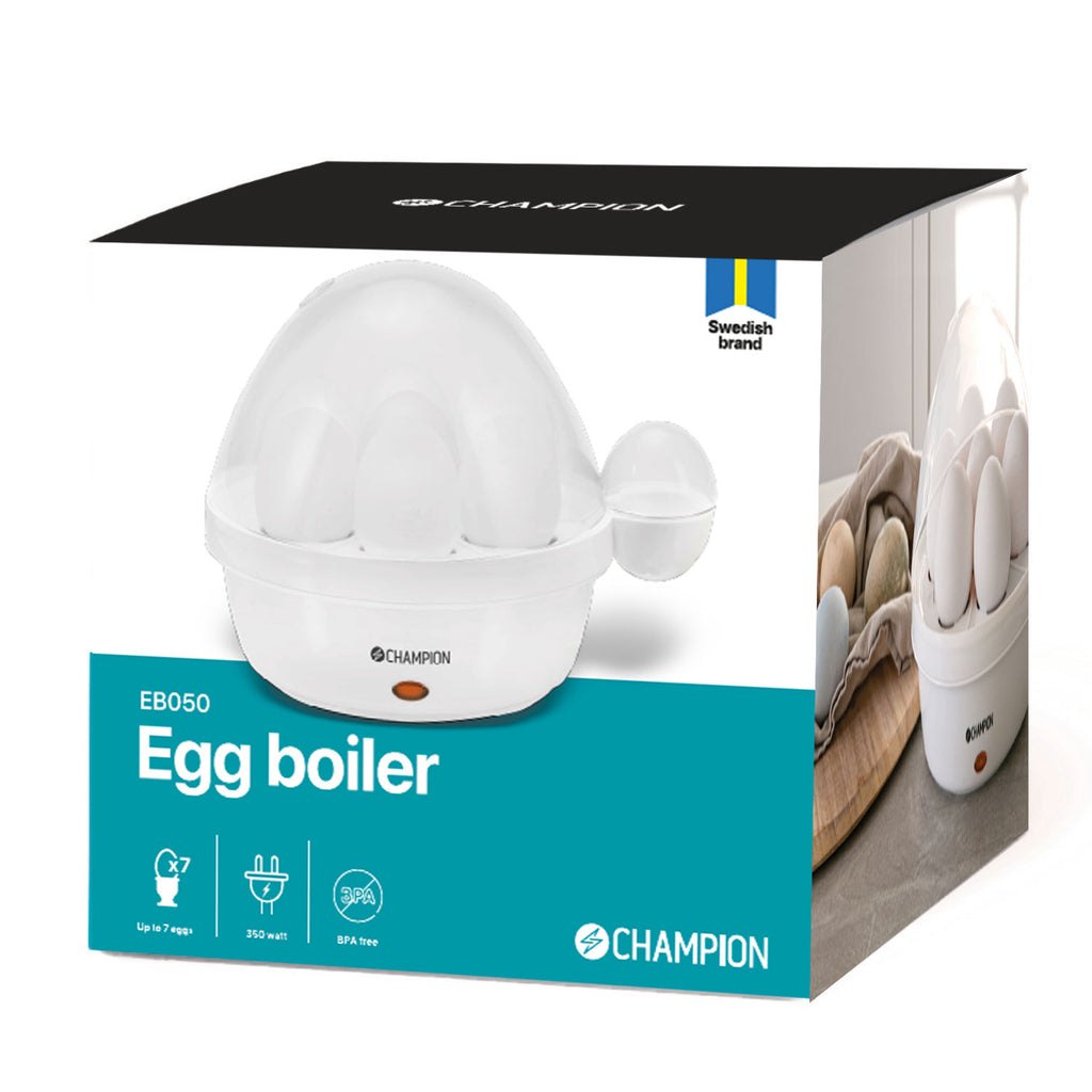 Champion Äggkokare 7 Ägg EB050 Vit-Holykitchen