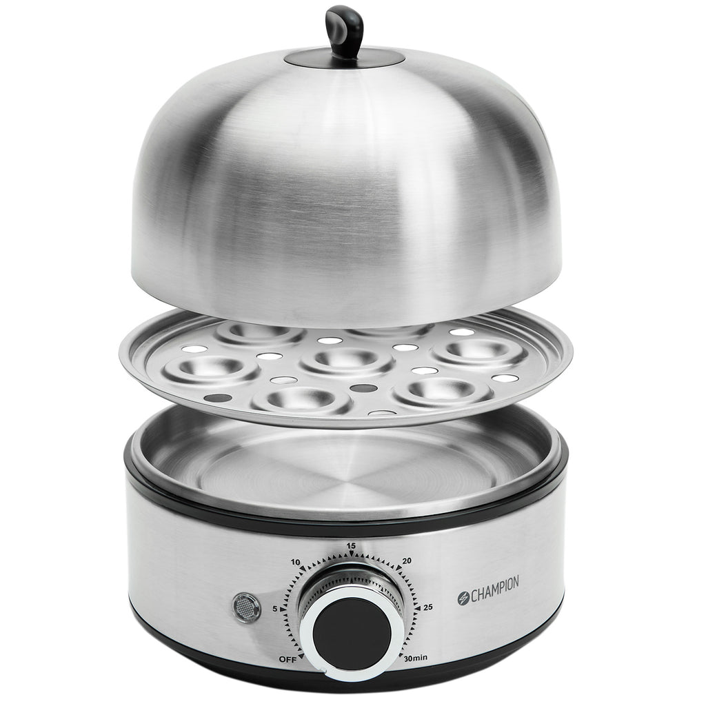 Champion Äggkokare Timer 7 Ägg EB600 Rostfri-Holykitchen