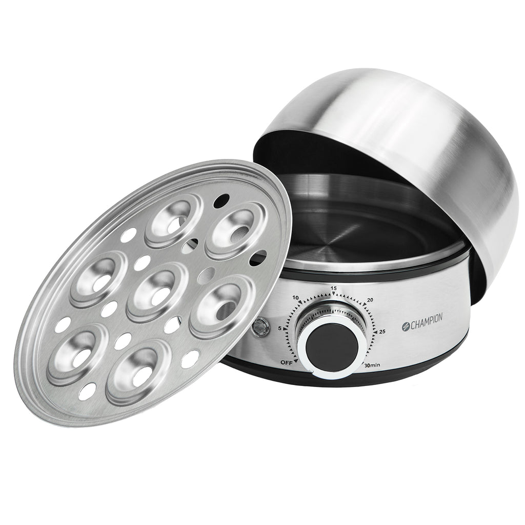 Champion Äggkokare Timer 7 Ägg EB600 Rostfri-Holykitchen