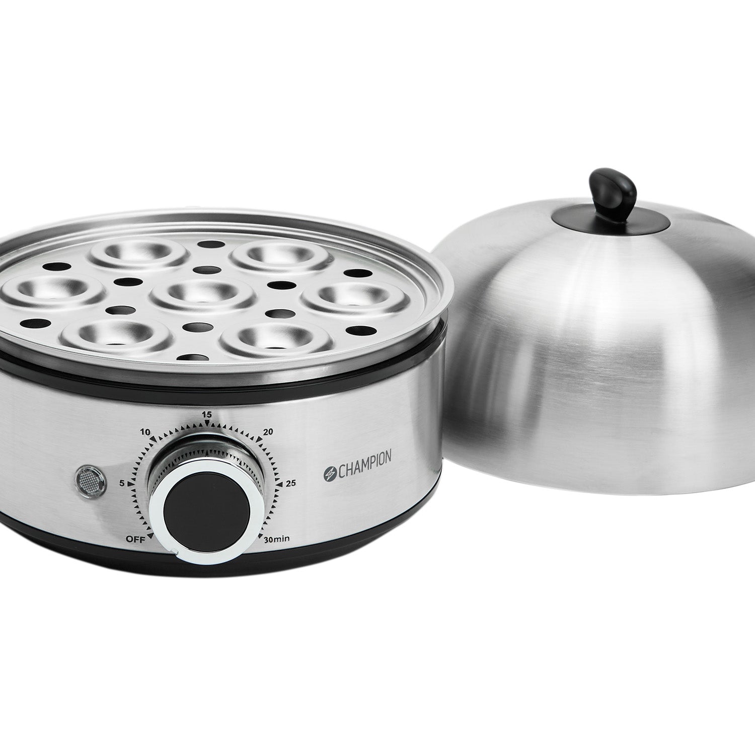 Champion Äggkokare Timer 7 Ägg EB600 Rostfri-Holykitchen