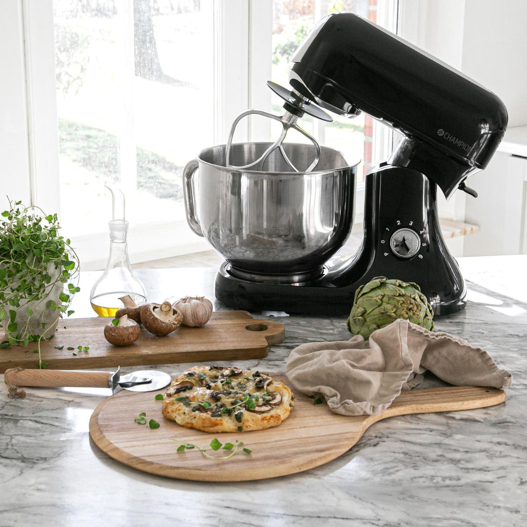 Champion Köksmaskin Pro 6L 1200W KA400 Shiny Black-Holykitchen
