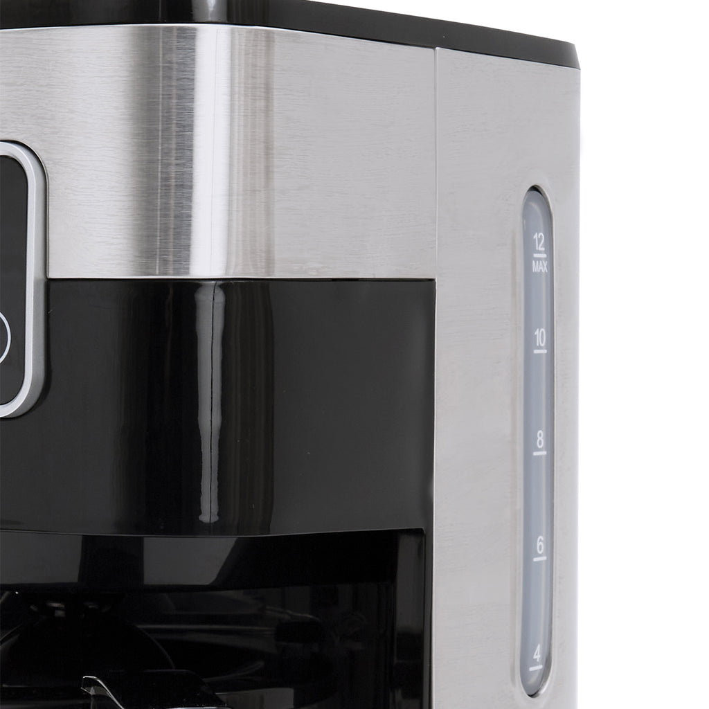 Champion Kaffebryggare Digital 12-koppar/1,5L KB400 Rostfri-Holykitchen