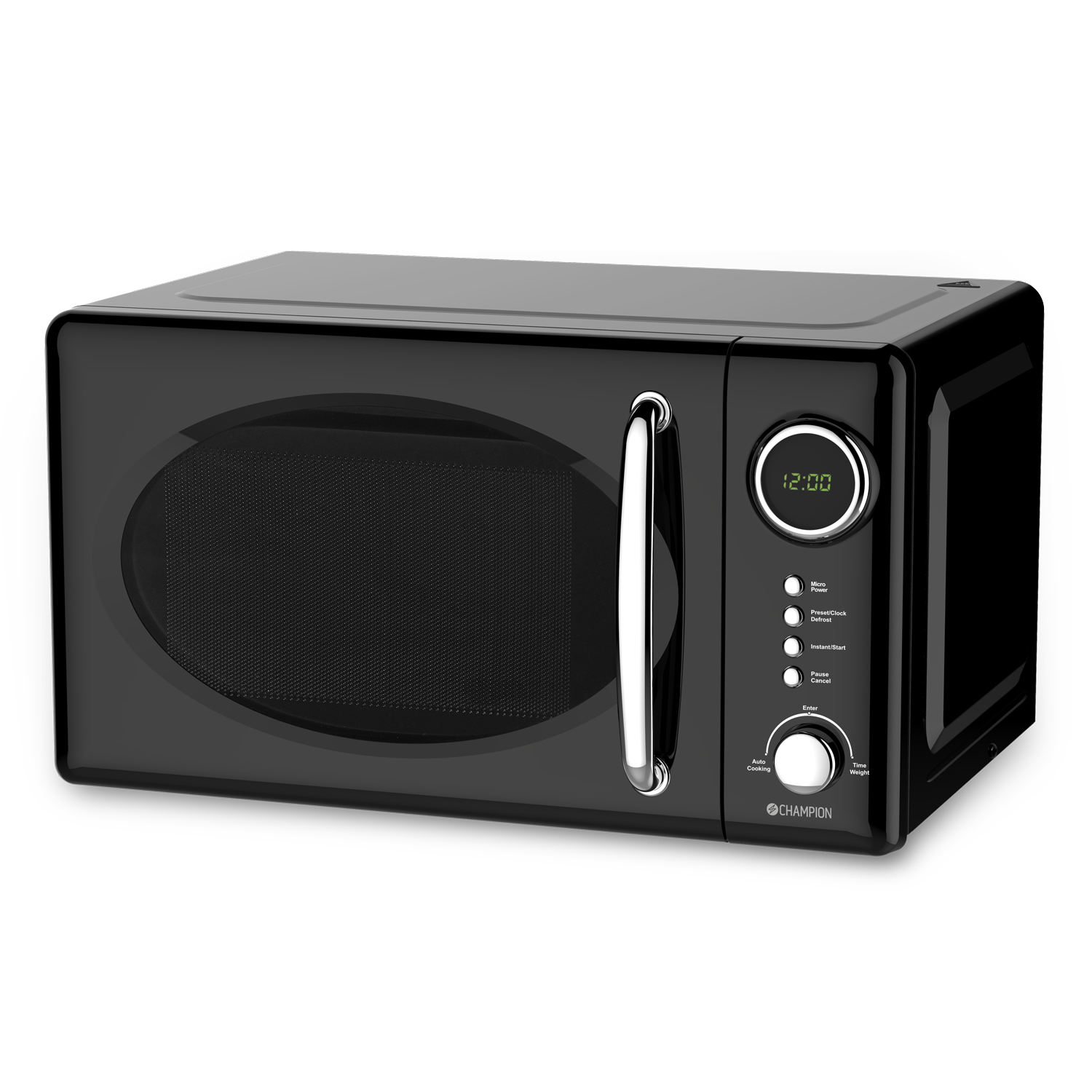 Champion Mikrovågsugn Retro 20L 700W MW025 Svart