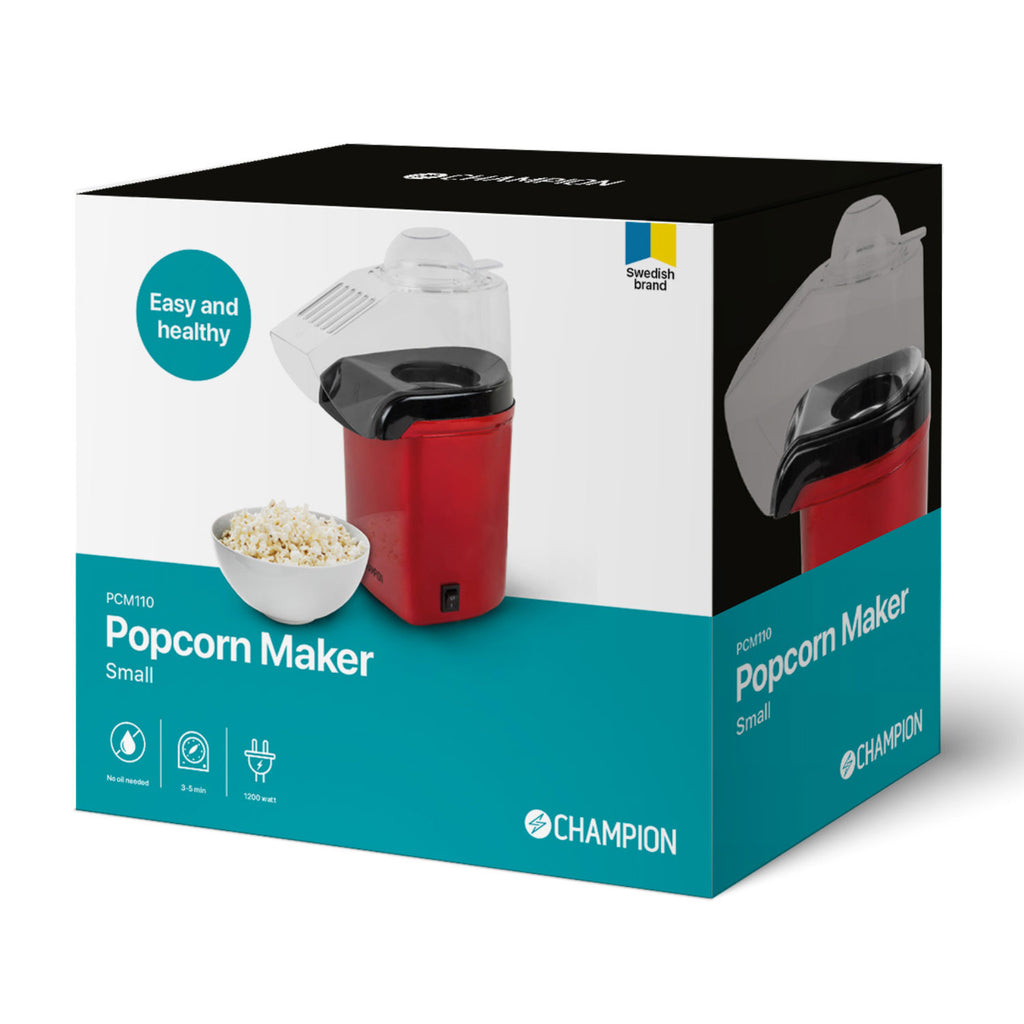Champion Popcornmaskin Small PCM110 Röd-Holykitchen