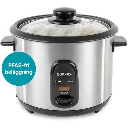 Rice Cooker Ceramic 1.5L 500W RK500 Stainless Steel