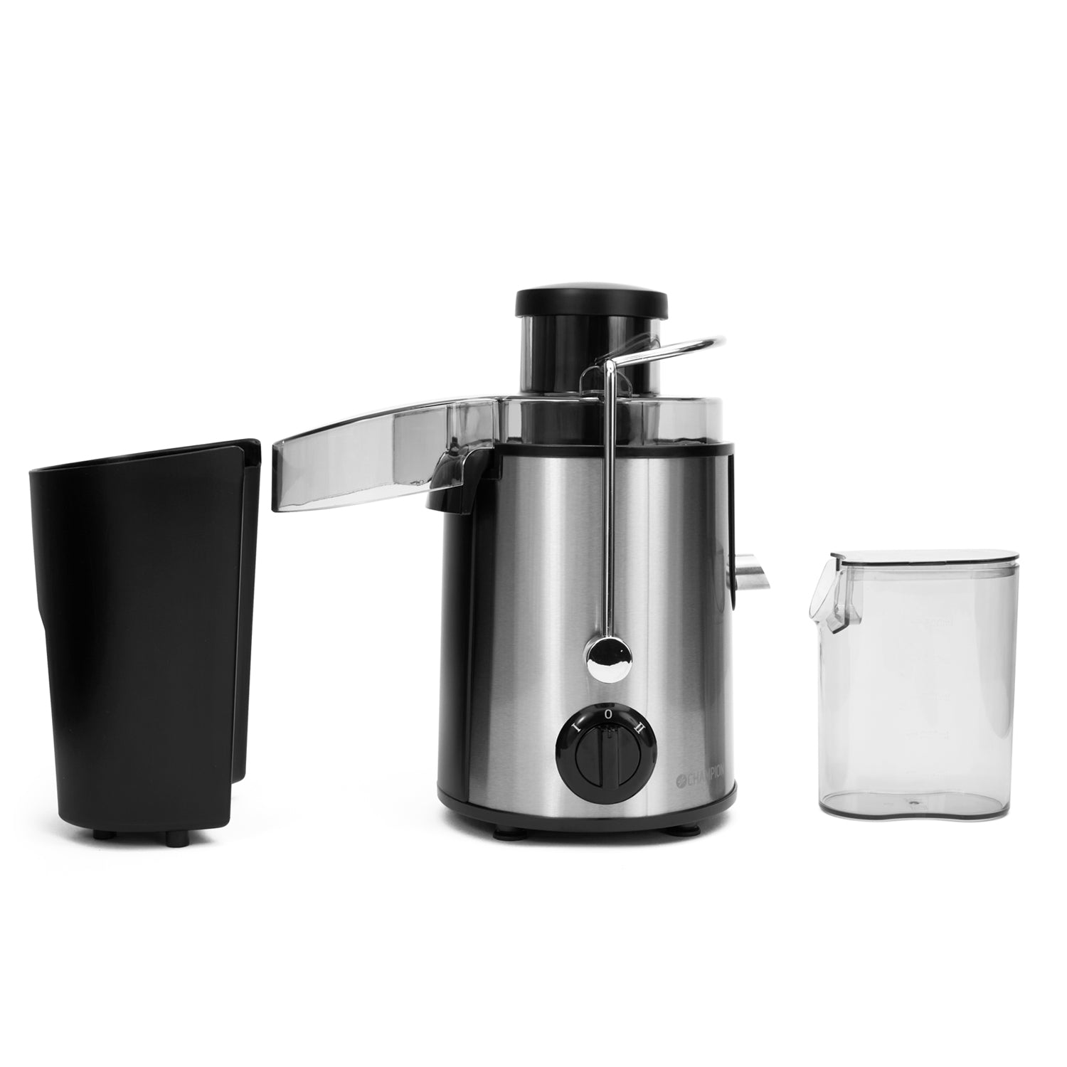 Champion Råsaftcentrifug 0,5L 600W RS400 Rostfri/Svart-Holykitchen