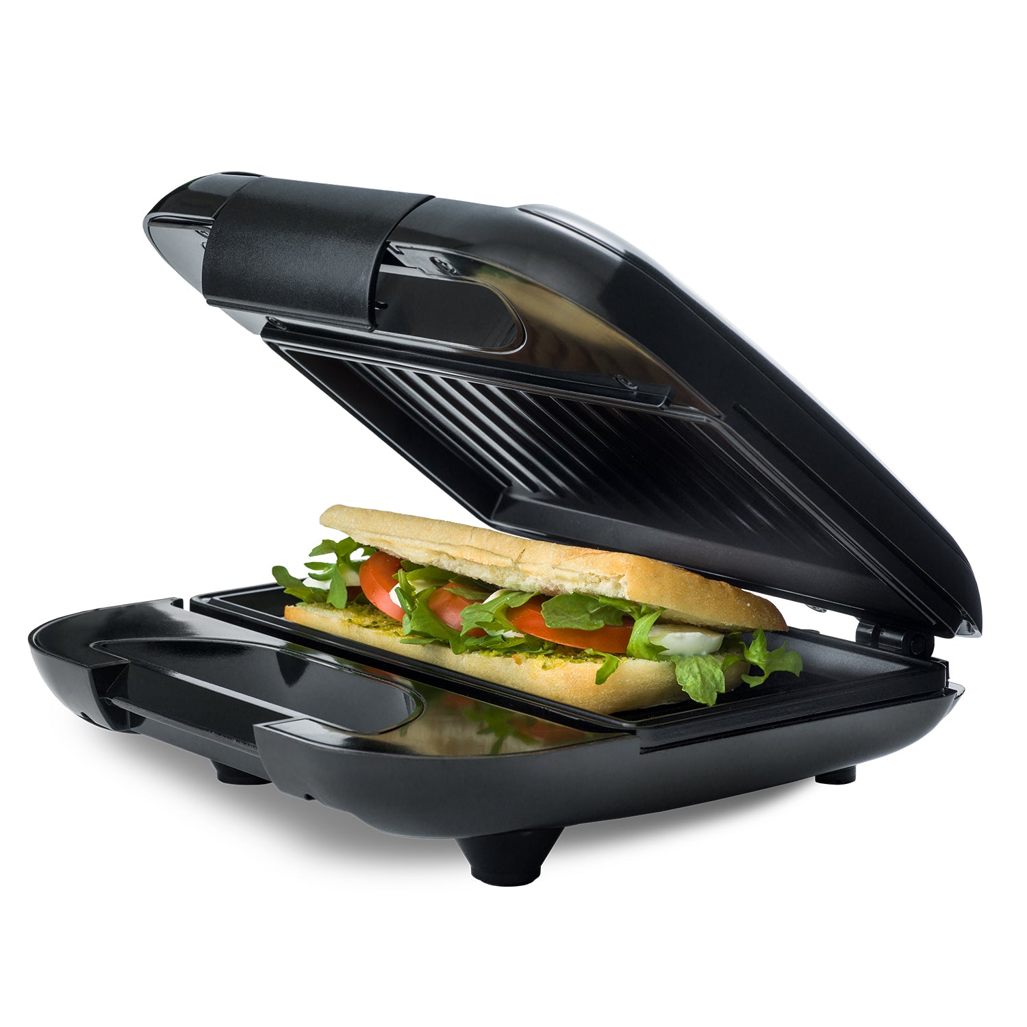 Champion Smörgåsgrill Multi Health 22x12cm 750W SG400 Svart-Holykitchen