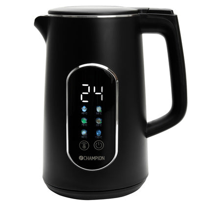 Kettle Digital Temp Keep Warm 1.7L VK800 Matte Black