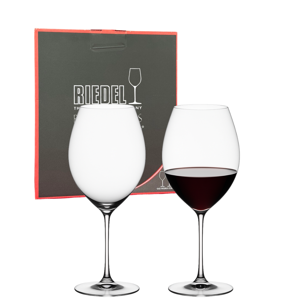 Vinglas 2-pack 62 cl – kristallglas för Old World Syrah