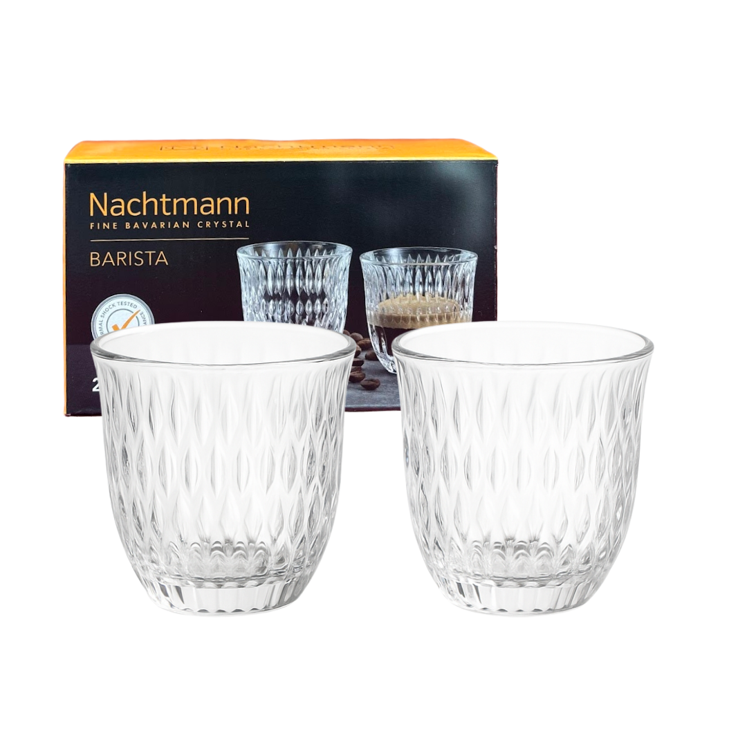 Espressoglas 9 cl 2-pack – Klar kristall