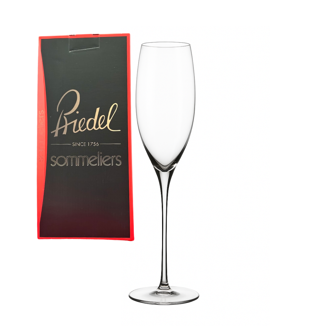 Champagneglas 33 cl – kristallglas i vintage sommelierdesign