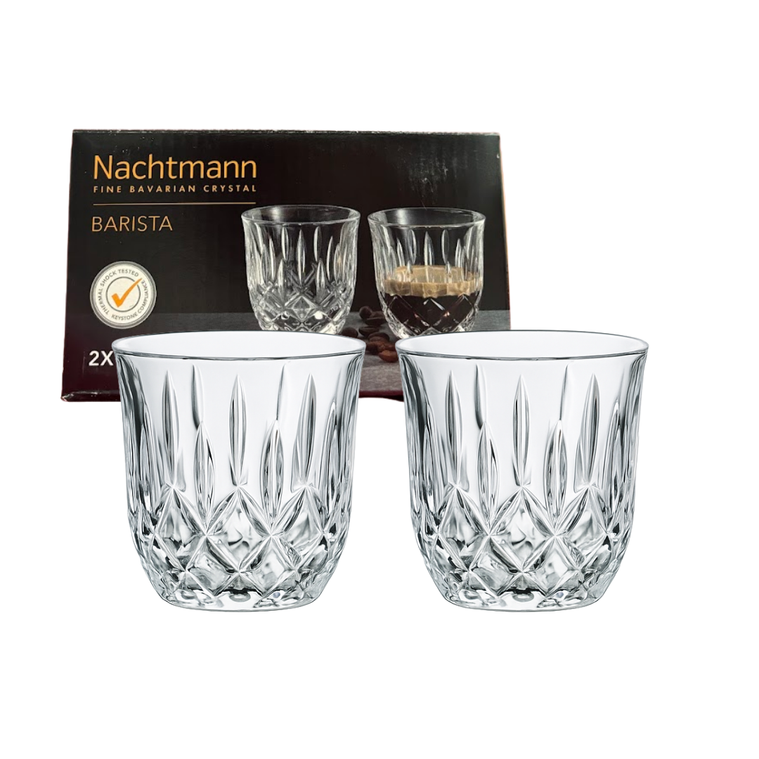 Espressoglas 9 cl 2-pack – Klar kristall