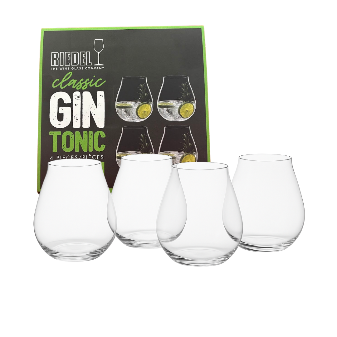 Gin- och tonicglas 4-pack 76,2 cl – kristallglas med modern form