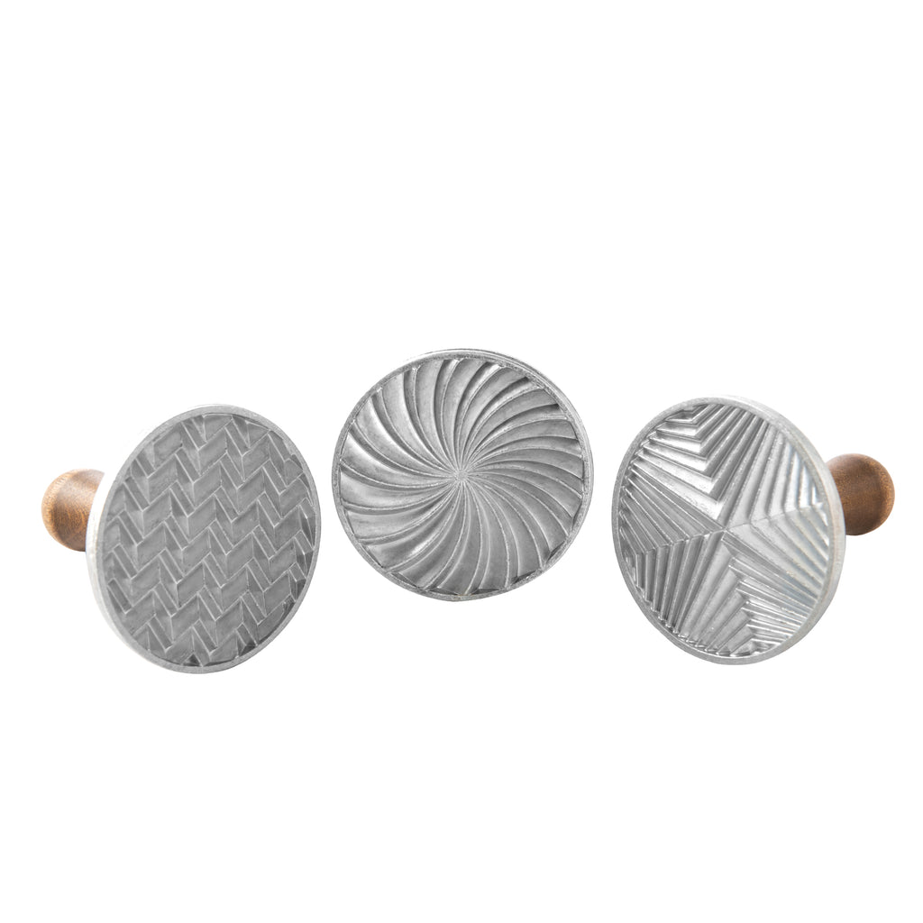 Nordic Ware Nordic Ware Geo Heirloom Cookie Stamps-Holykitchen