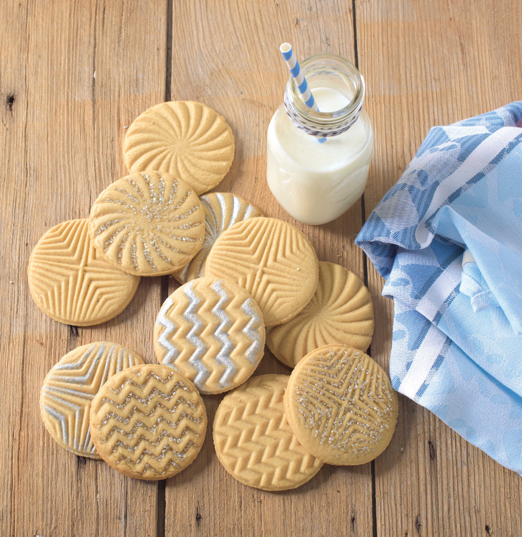 Nordic Ware Nordic Ware Geo Heirloom Cookie Stamps-Holykitchen