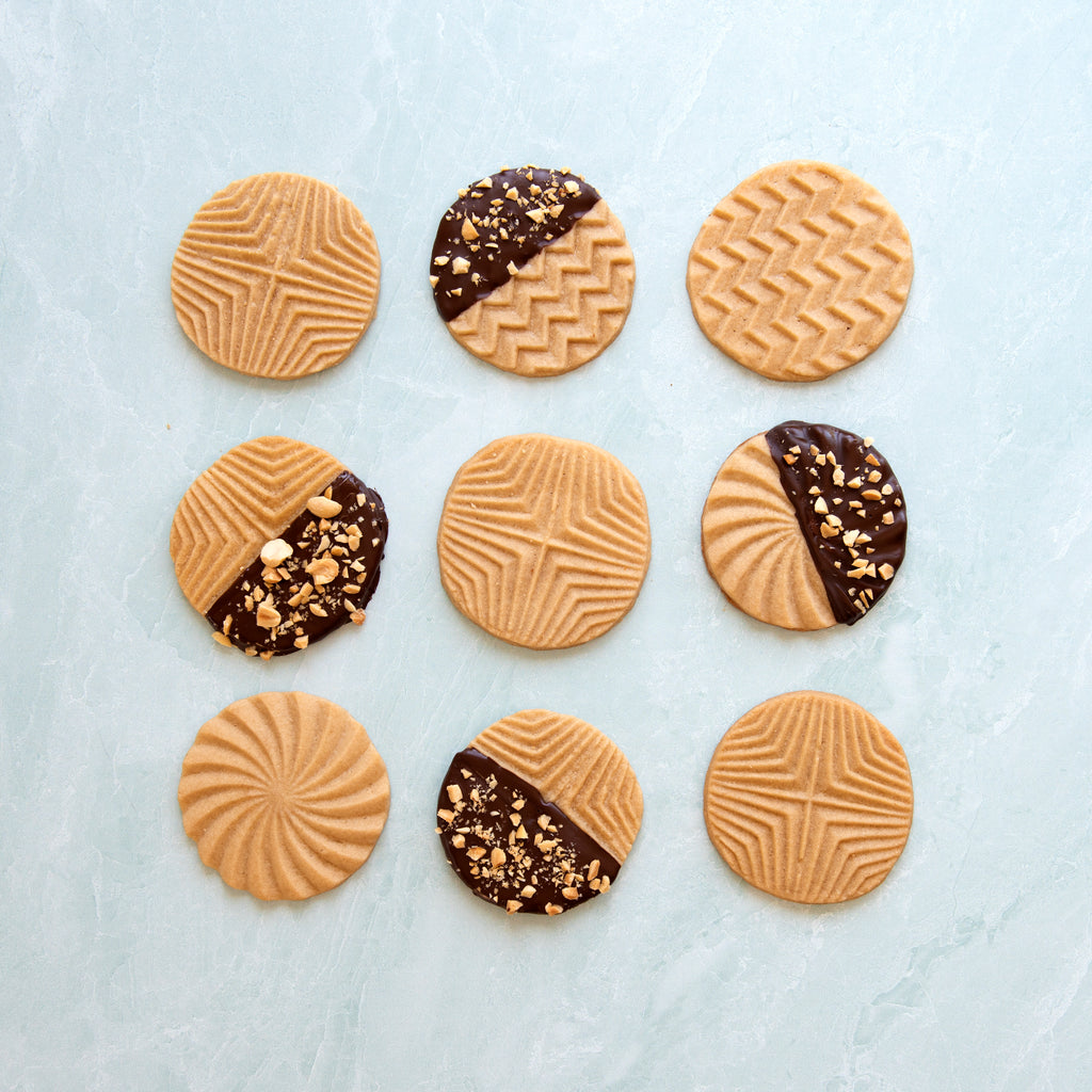 Nordic Ware Nordic Ware Geo Heirloom Cookie Stamps-Holykitchen