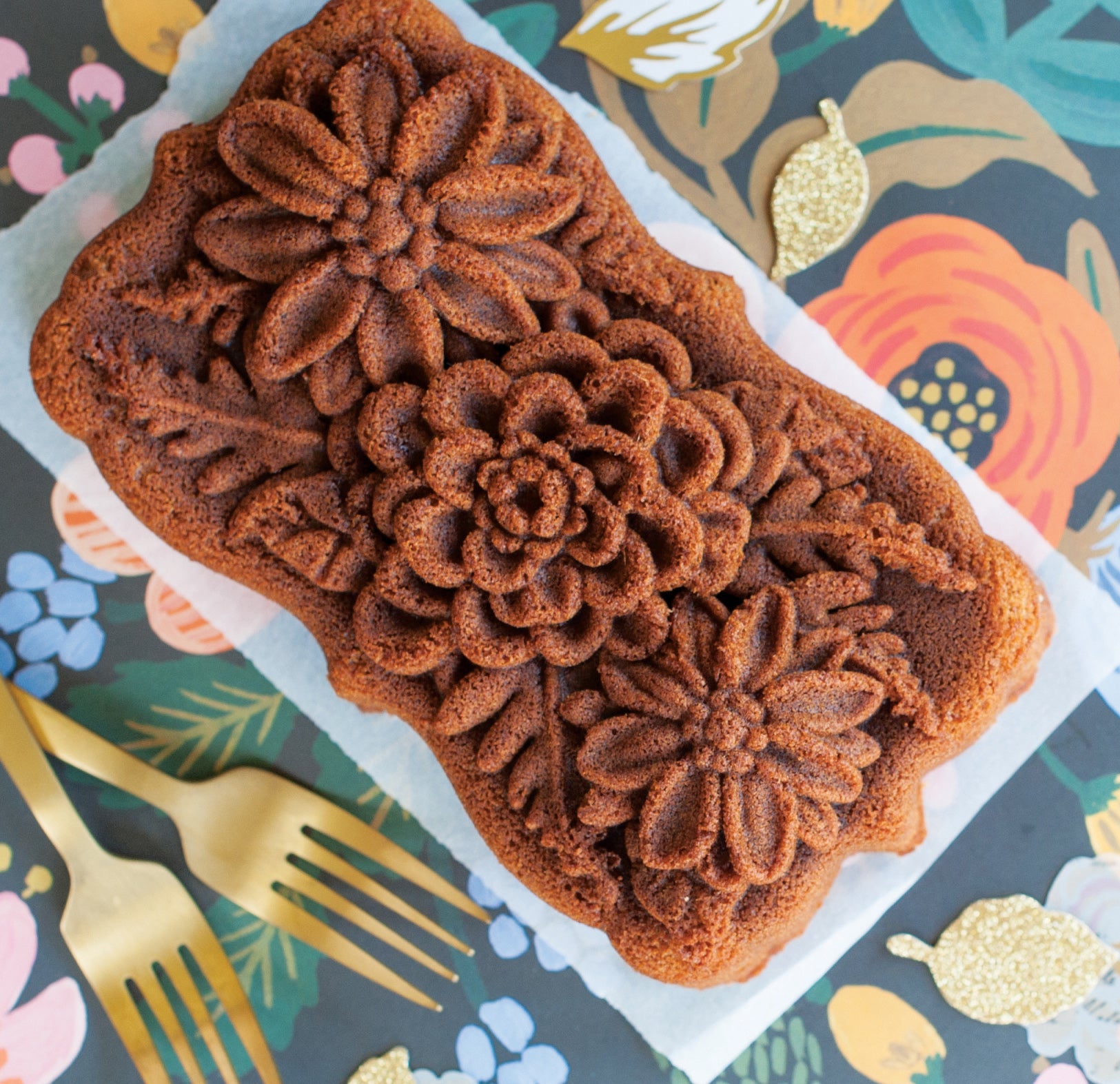 Nordic Ware Nordic Ware Wildflower Loaf Pan-Holykitchen