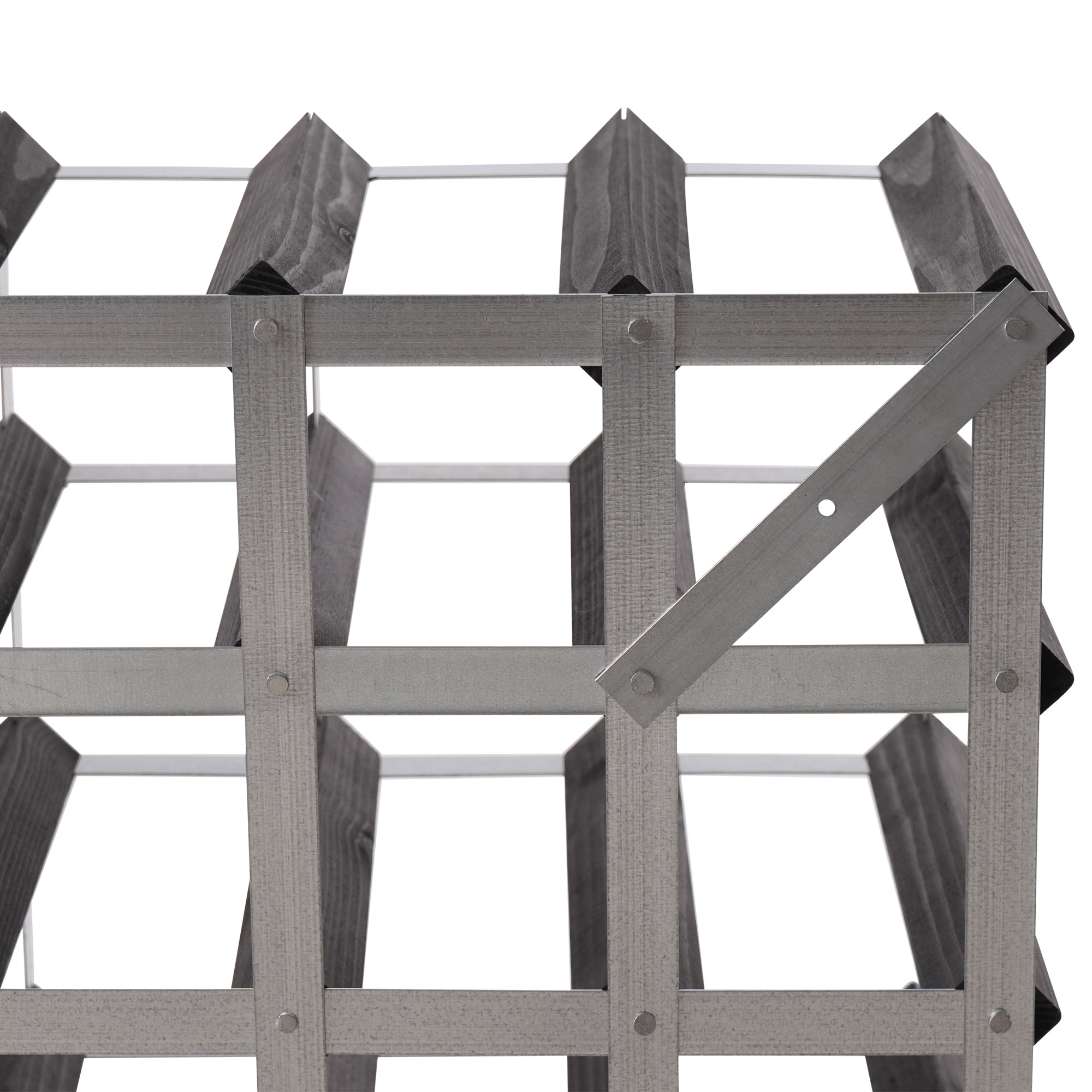 The Swedish Wine Rack Factory Vinställ 9 Flaskor Monterat Svart-Holykitchen