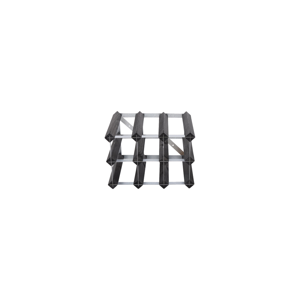 The Swedish Wine Rack Factory Vinställ 9 Flaskor Monterat Svart-Holykitchen