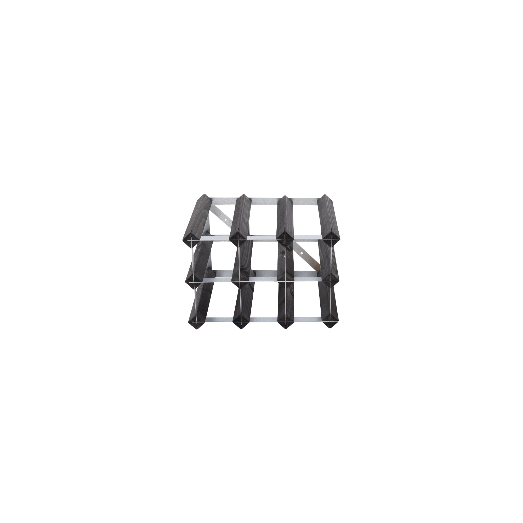 The Swedish Wine Rack Factory Vinställ 9 Flaskor Monterat Svart-Holykitchen