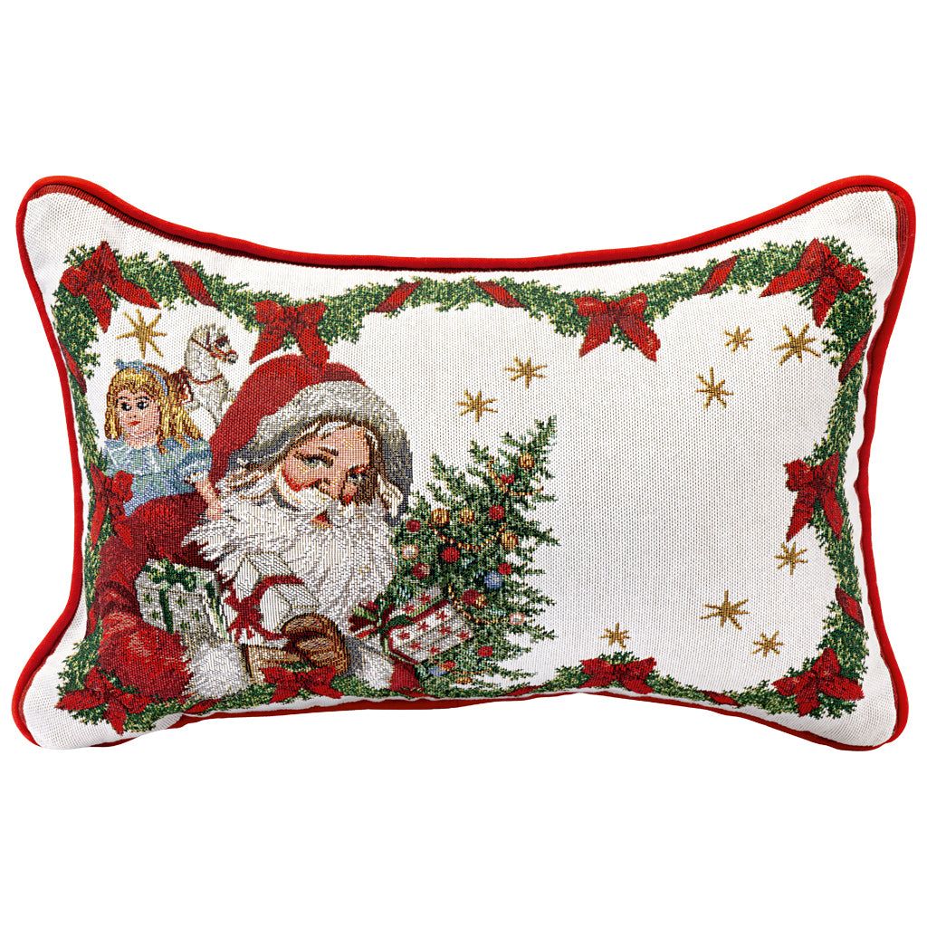 Villeroy & Boch Toy's Fantasy Gobelin vändbar kudde, Jultomte