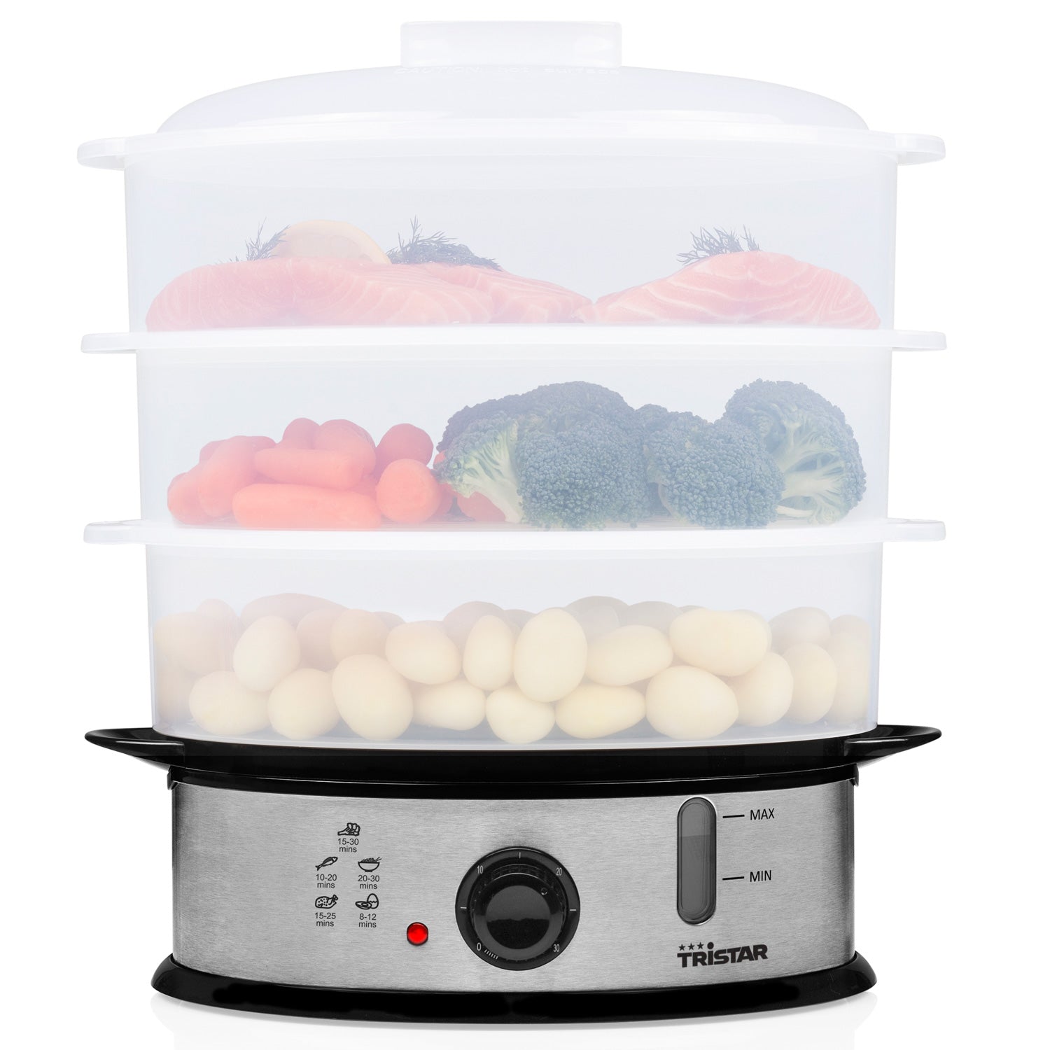 Tristar Ångkokare Food Steamer BPA free VS-3914-Holykitchen
