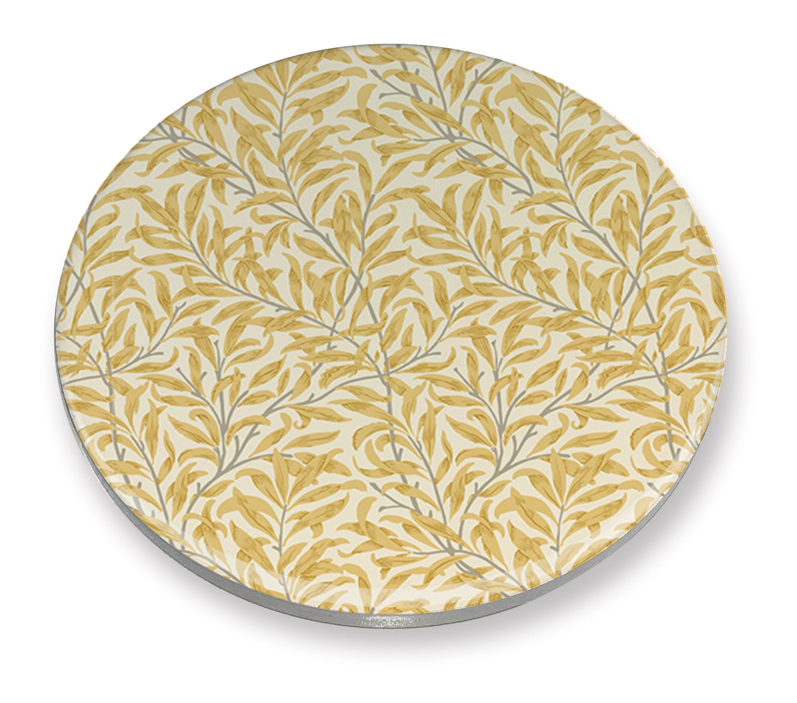 Morris Modern Glasunderlägg i keramik Morris Modern Willow Bough - Gul-Holykitchen