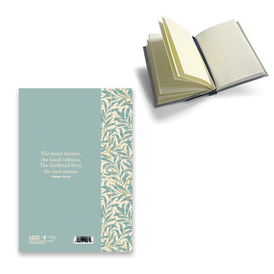 Morris Modern Skrivbok A5 Morris Modern Willow Bough - Turkos-Holykitchen