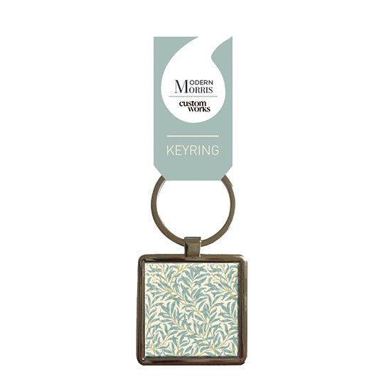Morris Modern Nyckelring i metall Morris Modern Willow Bough - Turkos-Holykitchen