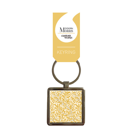 Morris Modern Nyckelring i metall Morris Modern Willow Bough - Gul-Holykitchen