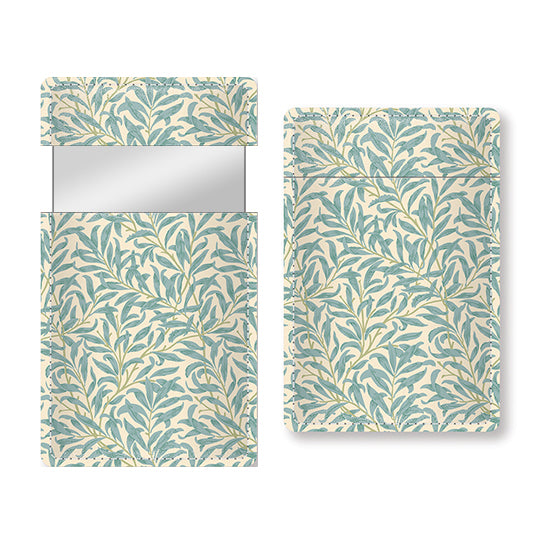 Morris Modern Spegel i fodral Morris Modern Willow Bough - Turkos-Holykitchen