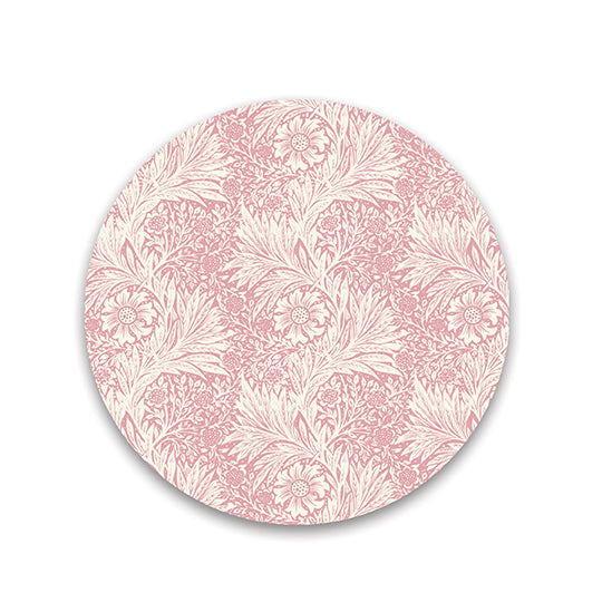 Morris Modern Glasunderlägg i trä Morris Modern Marigold -Rosa-Holykitchen
