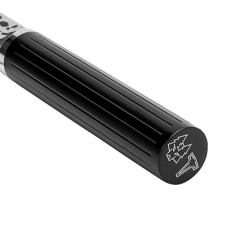 Vargen & Thor Glima kockkniv 20 cm stål/svart-Holykitchen