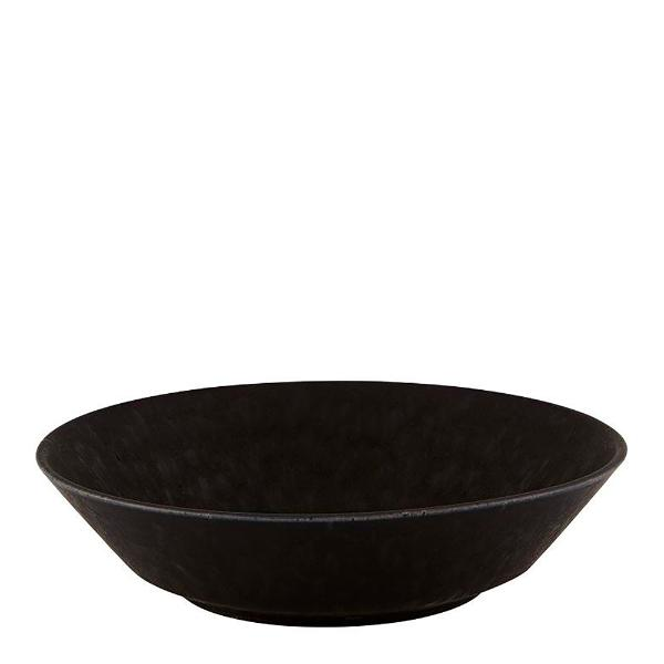 Modern House Black Satin Pastatallrik 25,5 cm Svart-Holykitchen