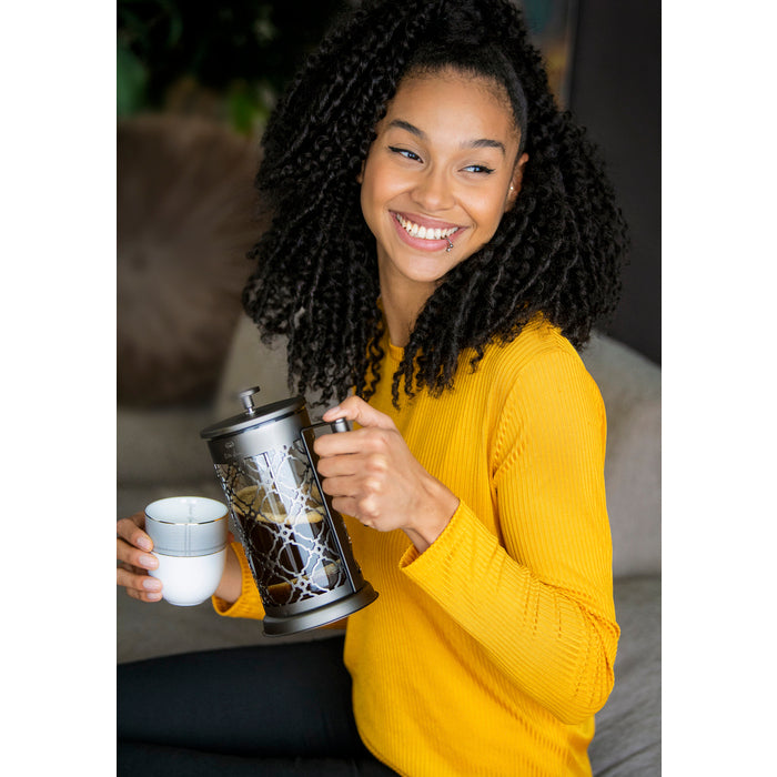 Magnor Cape presskanna matt gunmetal 1 liter