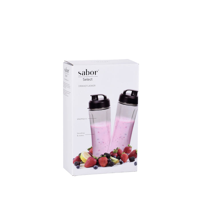 Sabor Select Vattenflaska 2-pack 0,6 l