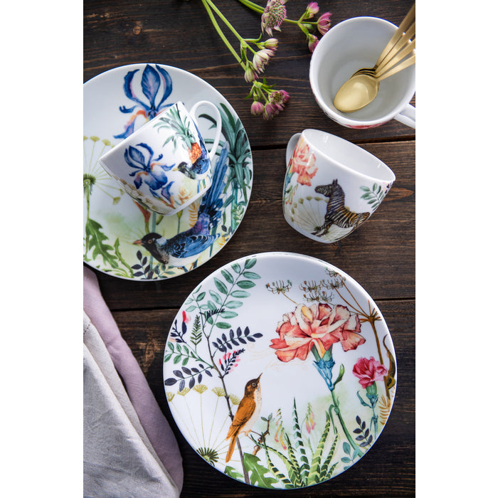 Magnor Florytale frukosttallrik Blue Bird 21 cm-Holykitchen
