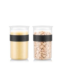 Bodum 2 st förvaringsburkar 1 l