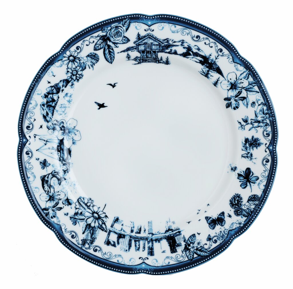 Magnor Fjord platt tallrik 27 cm-Holykitchen