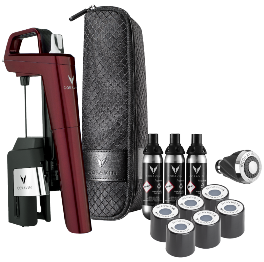 Coravin Timeless Six+ Wine preserving system s/11 i väska-Holykitchen