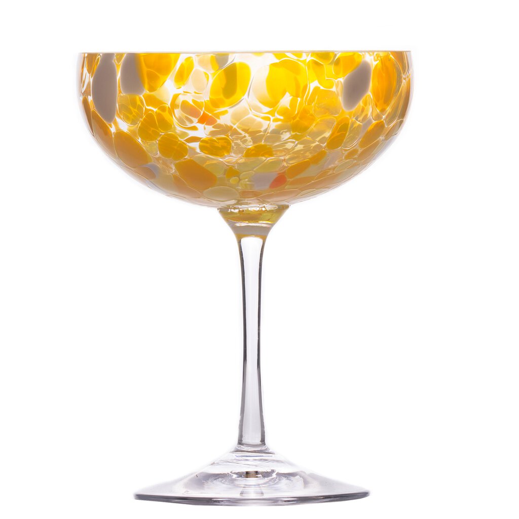 Magnor Swirl Champagneglas gul 22 cl-Holykitchen