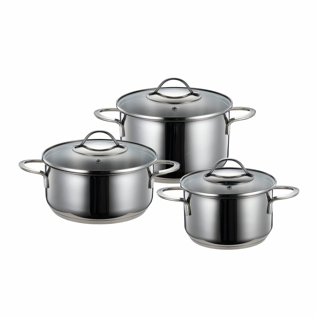 Modern House Kitchen Essentials Grytsats s/3 1,8/ 2,8/ 3,5 l-Holykitchen
