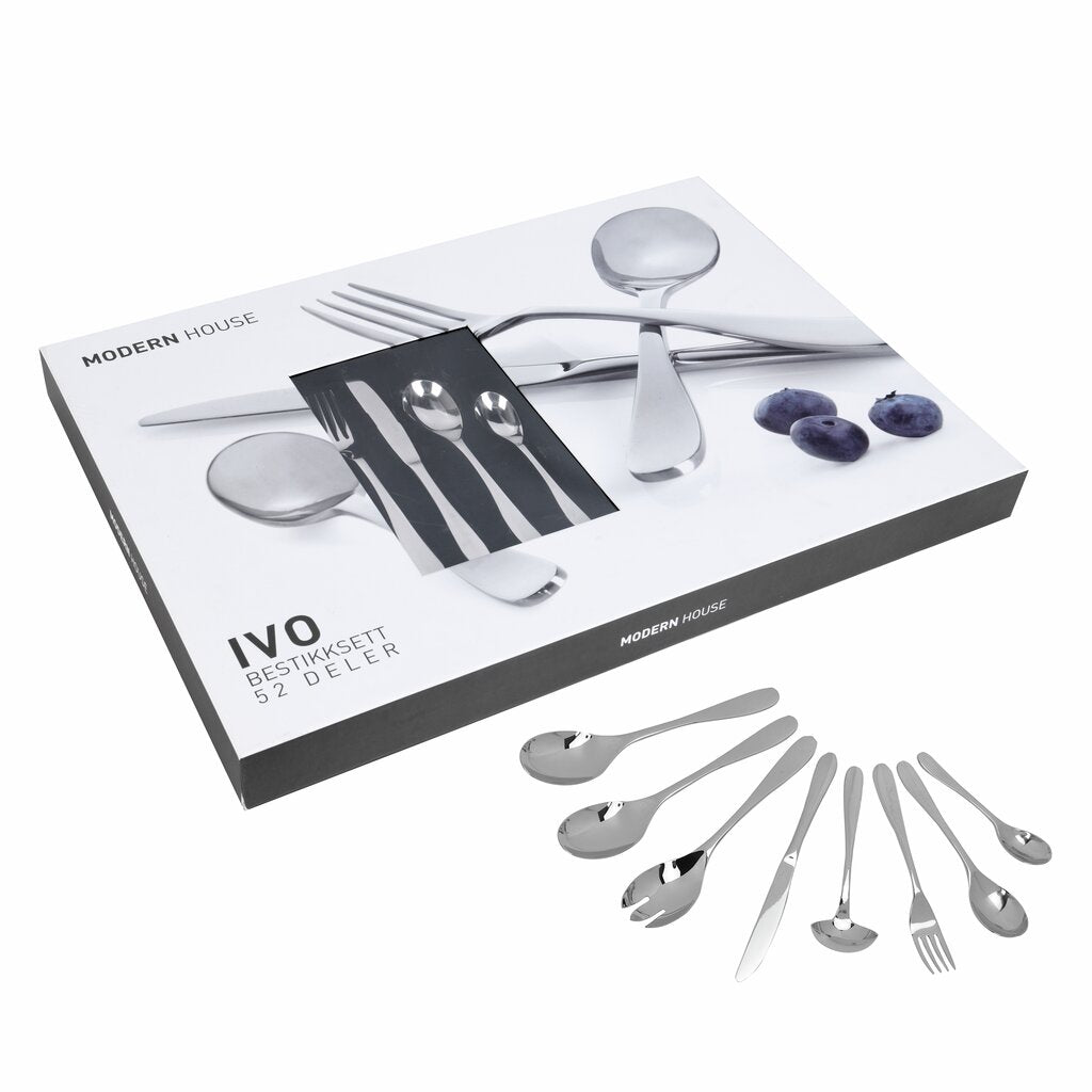 Modern House Ivo Bestickset 52 delar
