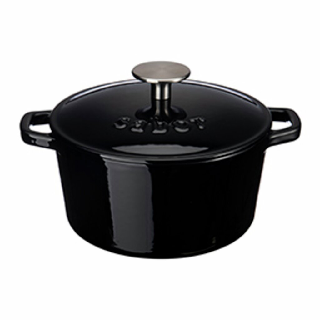 Sabor Gjutjärnsgryta 2 L svart-Holykitchen